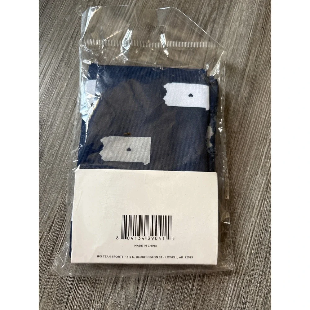 IPG Team Sports Pennsylvania State Heart Navy Blue Adult Neck Gaiter Face Cover